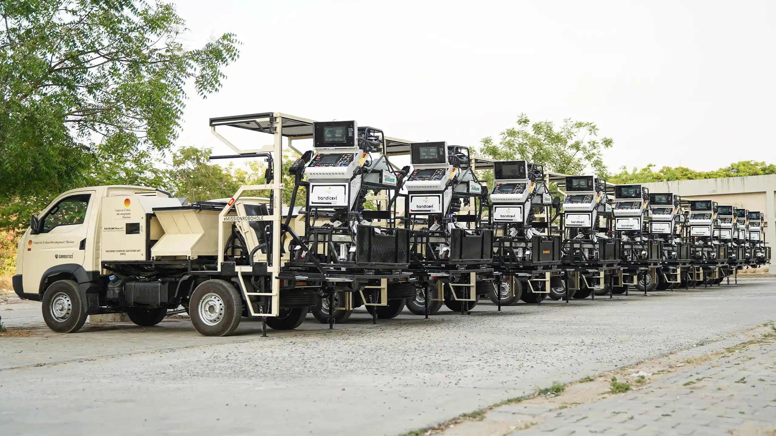 Gujarat Leads with 10 Bandicoot Mobility+ Robots